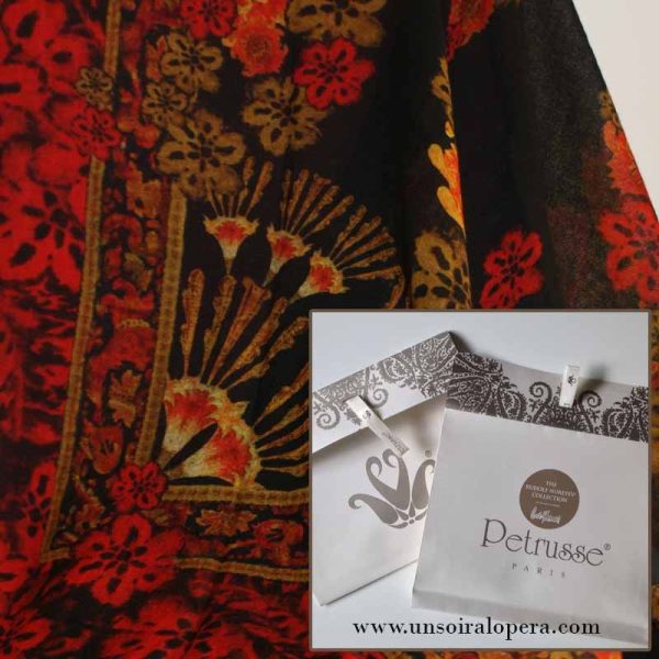 Petrusse Wool stole - The Rudolf Nureyev Collection - Image 2